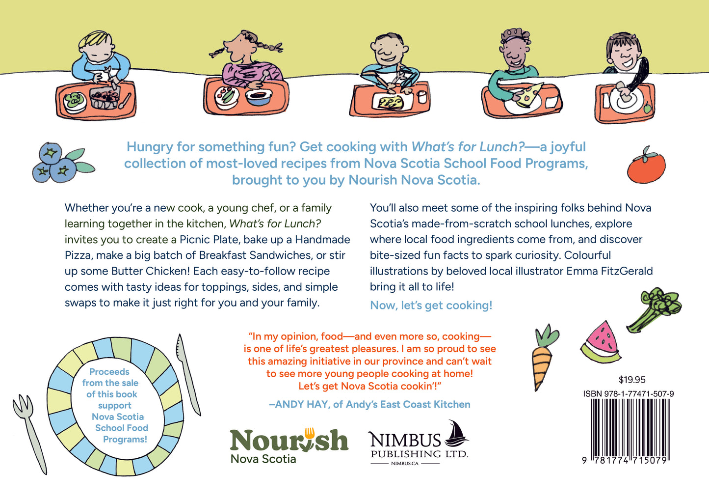 Nourish Nova Scotia Presents: What’s for Lunch? Nova Scotia Recipes to Cook and Enjoy Together [Print]